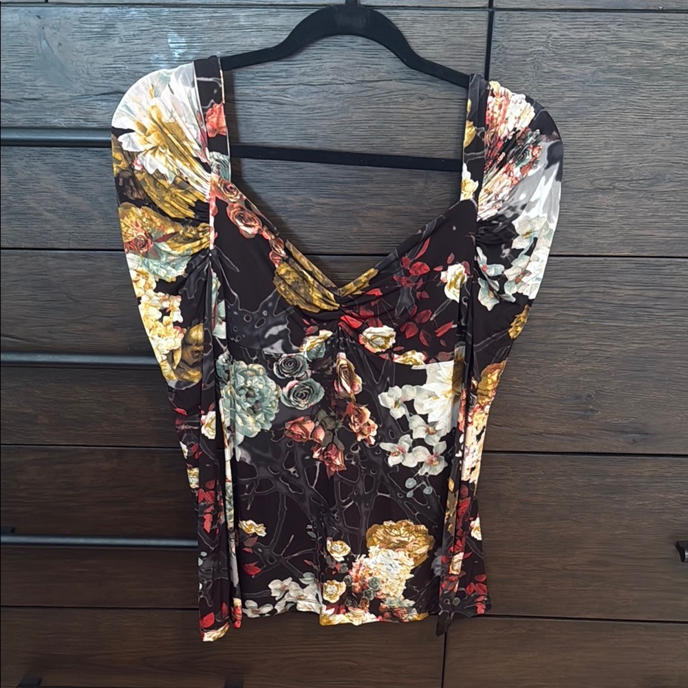 Just Cavalli Floral Print Women's Top